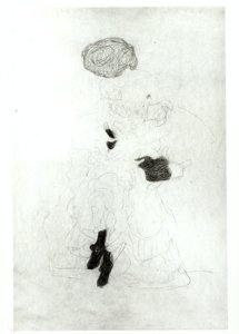 Donna seduta da Gustav Klimt